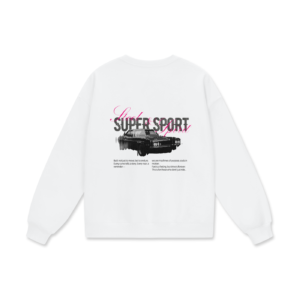 Streetwear Unisex Heavyweight Drop Shoulder Oversized Sweatshirt Super Sport