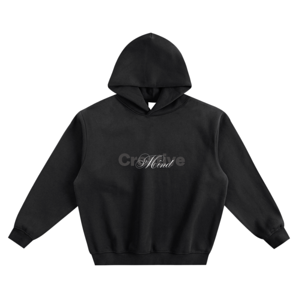 Fleeced Boxy Hoodie Creative Mind - Image 2