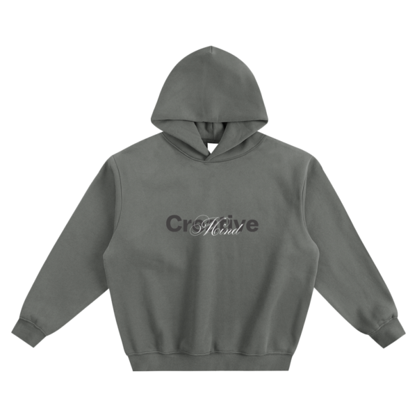 Fleeced Boxy Hoodie Creative Mind - Image 7